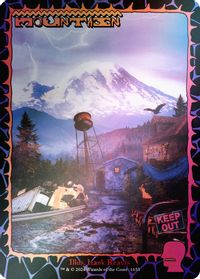 Mountain (1655) (Rainbow Foil) — Secret Lair Drop Series