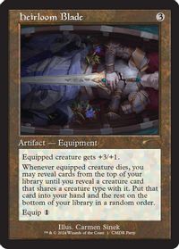 Heirloom Blade (Retro Frame) — WPN & Gateway Promos