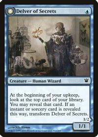 Delver of Secrets — Innistrad