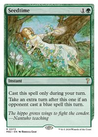 Seedtime (White Border) — Mystery Booster 2