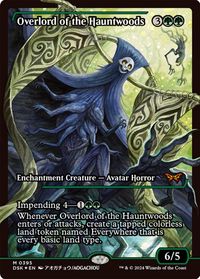 Overlord of the Hauntwoods (Showcase) — Duskmourn: House of Horror