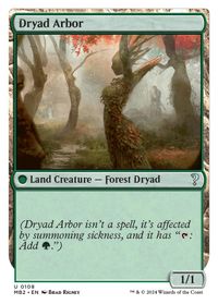 Dryad Arbor (White Border) — Mystery Booster 2