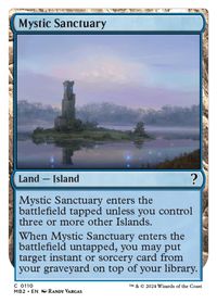 Mystic Sanctuary (White Border) — Mystery Booster 2