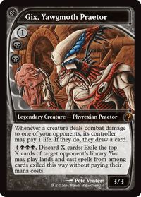 Gix, Yawgmoth Praetor (Future Sight) — Mystery Booster 2