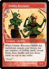Goblin Recruiter (Future Sight) — Mystery Booster 2