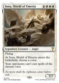 Iona, Shield of Emeria (White Border) — Mystery Booster 2