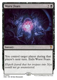 Worst Fears (White Border) — Mystery Booster 2