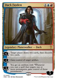 Dack Fayden (White Border) — Mystery Booster 2