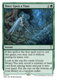 Once Upon a Time (White Border) — Mystery Booster 2