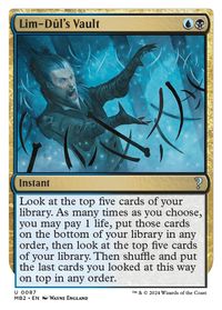 Lim-Dul's Vault (White Border) — Mystery Booster 2