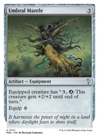 Umbral Mantle (White Border) — Mystery Booster 2