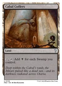 Cabal Coffers (White Border) — Mystery Booster 2