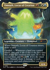 Omnath, Locus of Creation (Rainbow Foil) — Secret Lair Drop Series