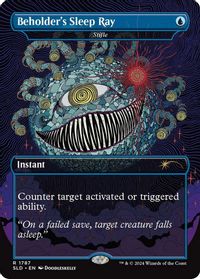 Beholder's Sleep Ray - Stifle — Secret Lair Drop Series