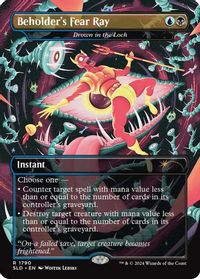 Beholder's Fear Ray - Drown in the Loch — Secret Lair Drop Series
