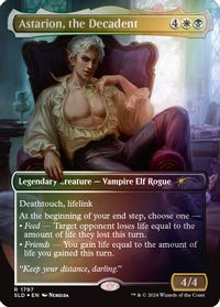Astarion, the Decadent (Rainbow Foil) — Secret Lair Drop Series