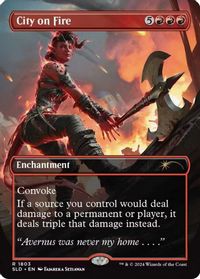 City on Fire — Secret Lair Drop Series