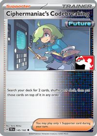 Ciphermaniac's Codebreaking — Prize Pack Series Cards