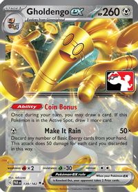 Gholdengo ex — Prize Pack Series Cards