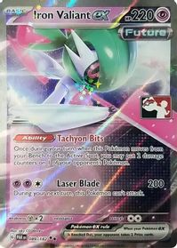 Iron Valiant ex — Prize Pack Series Cards