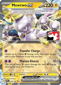 Mewtwo ex — Prize Pack Series Cards