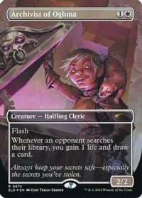 Archivist of Oghma (Rainbow Foil) — Secret Lair Drop Series