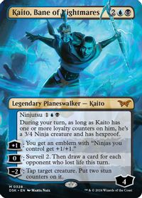 Kaito, Bane of Nightmares (Borderless) — Duskmourn: House of Horror