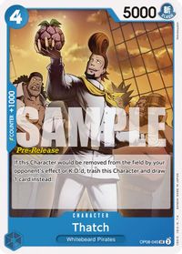 Thatch — Two Legends Pre-Release Cards