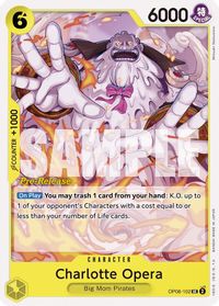 Charlotte Opera — Two Legends Pre-Release Cards