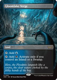 Gloomlake Verge (Borderless) — Duskmourn: House of Horror