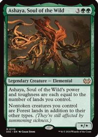 Ashaya, Soul of the Wild — Commander: Duskmourn: House of Horror