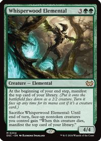 Whisperwood Elemental — Commander: Duskmourn: House of Horror