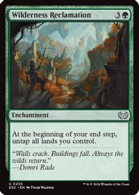 Wilderness Reclamation — Commander: Duskmourn: House of Horror