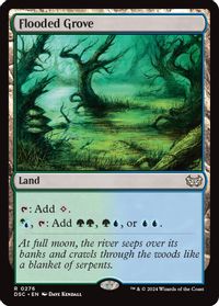 Flooded Grove — Commander: Duskmourn: House of Horror
