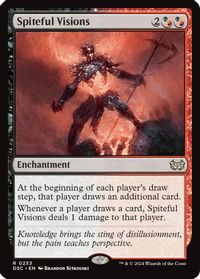 Spiteful Visions — Commander: Duskmourn: House of Horror