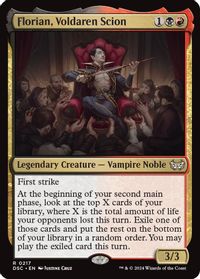 Florian, Voldaren Scion — Commander: Duskmourn: House of Horror