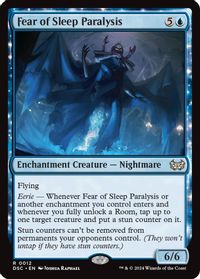 Fear of Sleep Paralysis — Commander: Duskmourn: House of Horror