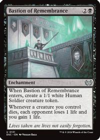 Bastion of Remembrance — Commander: Duskmourn: House of Horror