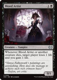 Blood Artist — Commander: Duskmourn: House of Horror