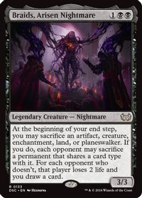 Braids, Arisen Nightmare — Commander: Duskmourn: House of Horror
