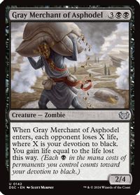 Gray Merchant of Asphodel — Commander: Duskmourn: House of Horror