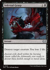 Infernal Grasp — Commander: Duskmourn: House of Horror