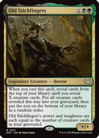 Old Stickfingers — Commander: Duskmourn: House of Horror