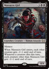 Massacre Girl — Commander: Duskmourn: House of Horror