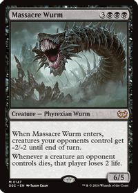 Massacre Wurm — Commander: Duskmourn: House of Horror