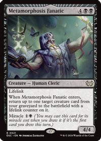 Metamorphosis Fanatic — Commander: Duskmourn: House of Horror