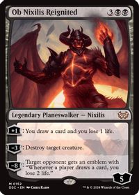 Ob Nixilis Reignited — Commander: Duskmourn: House of Horror