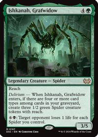 Ishkanah, Grafwidow — Commander: Duskmourn: House of Horror