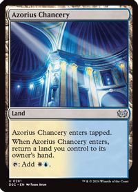 Azorius Chancery — Commander: Duskmourn: House of Horror