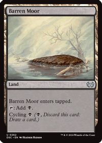 Barren Moor — Commander: Duskmourn: House of Horror